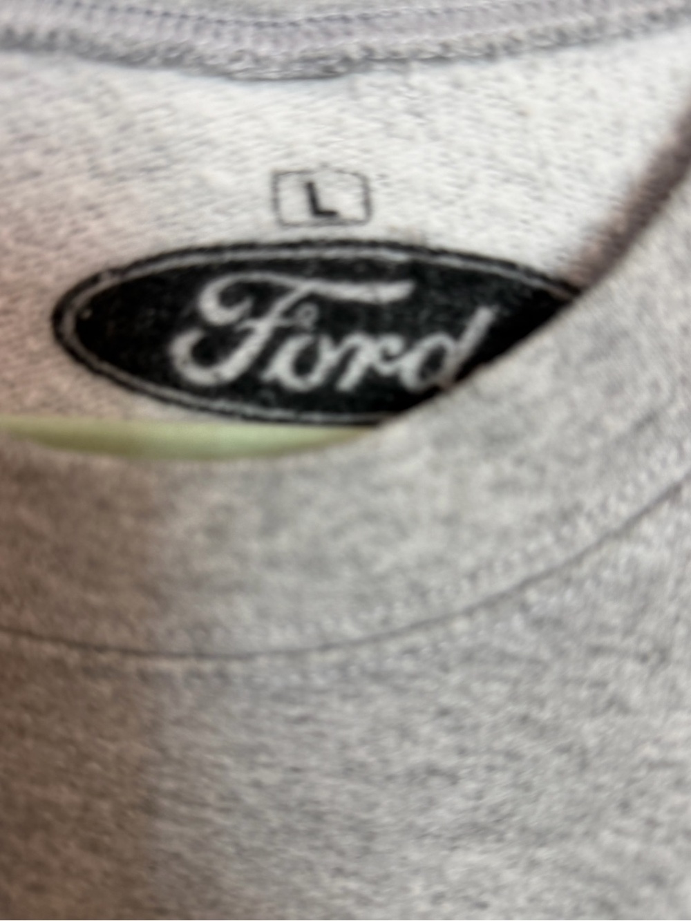 Ford Bronco Crewneck Sweatshirt - Gray with Yellow Graphic - Picture 3 of 5